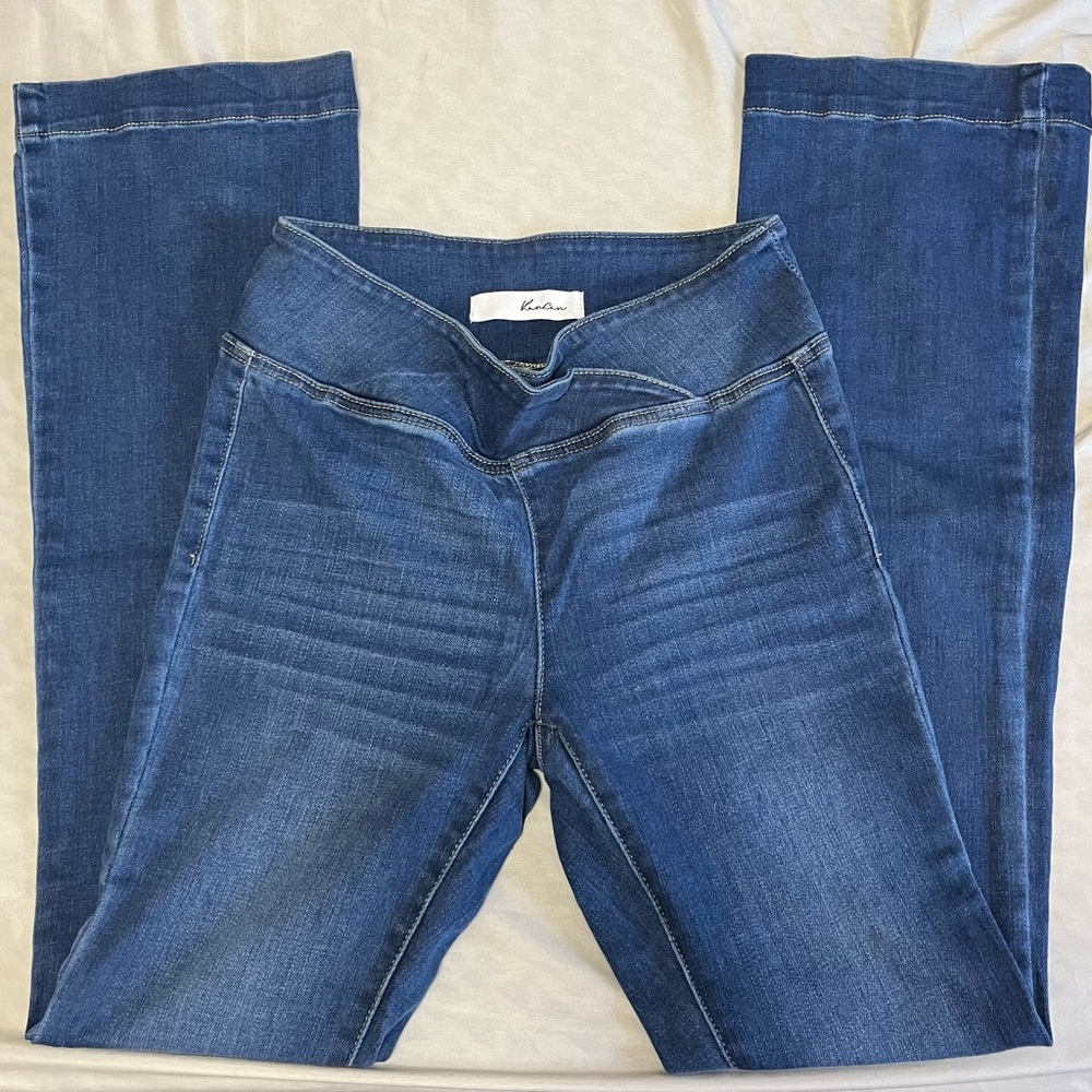 KanCan Pull On Bootcut Jeans